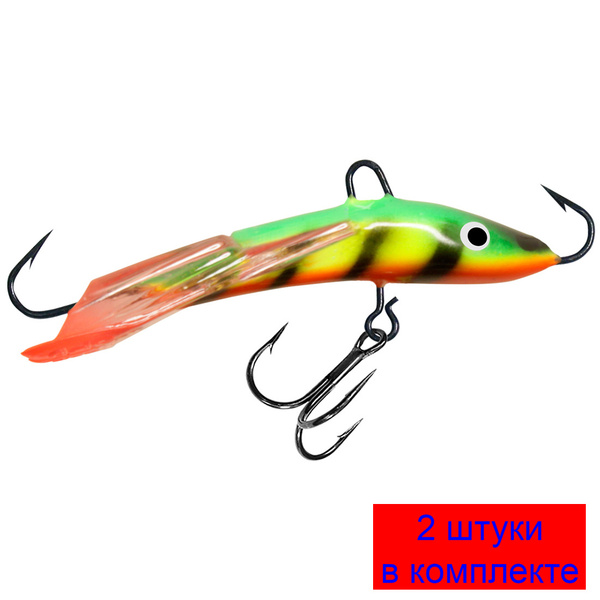 Балансир для рыбалки AQUA HOPPER 47mm цвет 010R (флуоресцентный ...