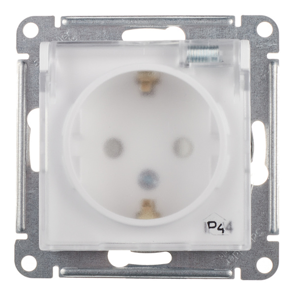 Розетка Systeme Electric Atlas Design ATN440146 скрытая установка белая ...