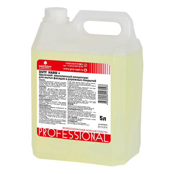 Средство Prosept для мытья фасадов и дорожных покрытий 5 л - купить с ...