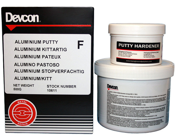 Aluminium Putty (F) Мастика эпоксидная с алюминиевым наполнителем (500 ...
