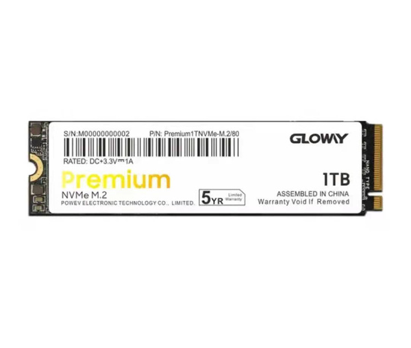 1 ТБ Внутренний SSD диск Gloway 1ТБ M.2 Premium (GLOWAY Premium1TNVMe-M ...