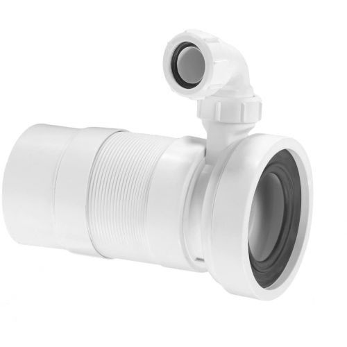 Гофра для унитаза McAlpine с отводом 40 мм L330-800 мм (MRWC-F33PD ...