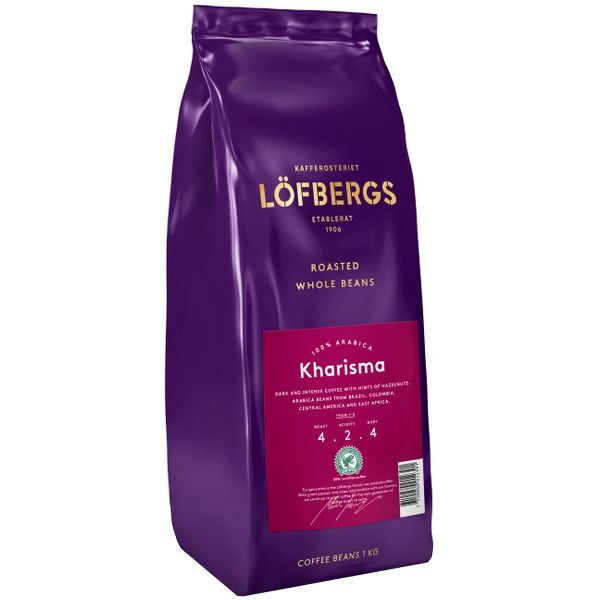 Кофе в зёрнах Lofbergs Lila Kharisma, 400 гр (Sweden) - купить с ...
