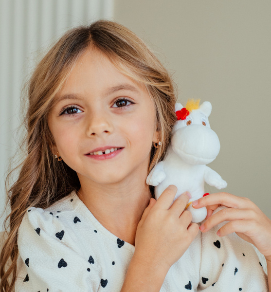 Мягкая игрушка муми - тролль Фрекен Снорк 14см, moomin, плюшевые ...