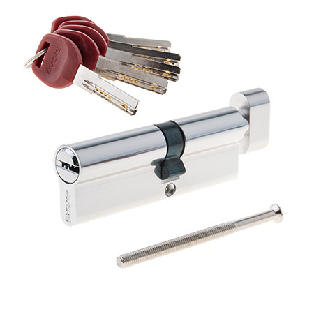 Цилиндровый механизм Avers JM-90(40C/50)-C-CR купить по низкой цене с ...