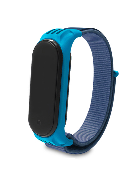 Ремешок для Xiaomi Mi Band 3 / 4 / 5 / 6 / 7 тканевый спортивный для ...