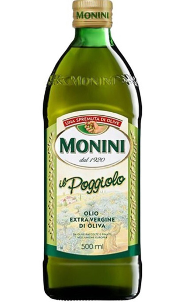 Monini / MONINI Масло оливковое EV Il Poggiolo 500мл ст/бутмасло растит ...
