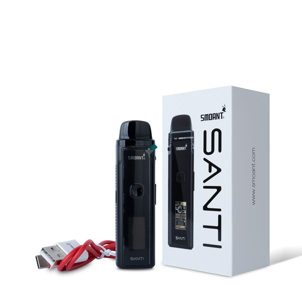 Санти электронная сигарета. Вейп Smoant Santi. Smoant Santi Black. Набор Smoant Santi 1100mah 40w pod Kit KL-039-ra Rainbow. Электронка Санти мини.