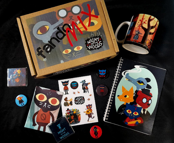 Фандомный бокс "Ночь в лесах" Night in the Woods купить c доставкой на ...