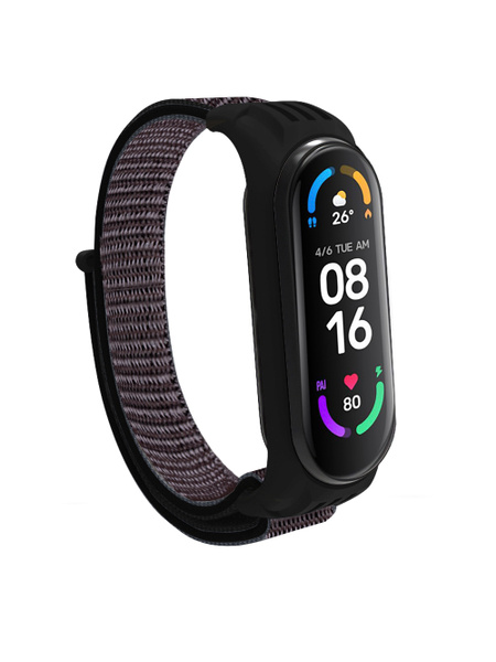 Ремешок для Xiaomi Mi Band 3 / 4 / 5 / 6 / 7 тканевый спортивный для ...