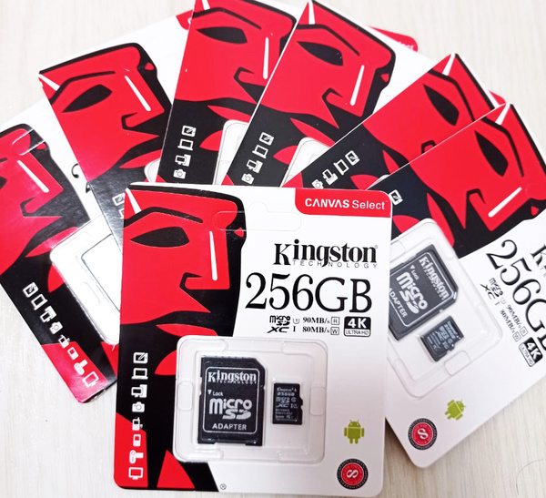 Карта памяти Canvas Select 256 ГБ (Карта памяти micro SD XC 256 ГБ ...