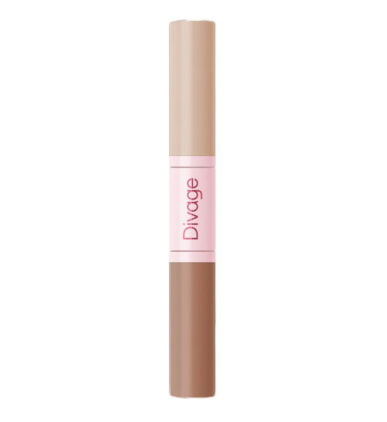 Консилер двусторонний Divage Concealer Duo Concealer & Contour, № 02 ...