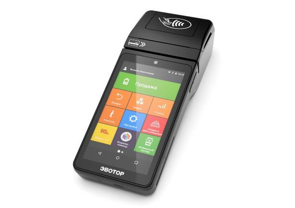 Эвотор 5i Smart POS Смарт-терминал без ФН - купить с доставкой по ...