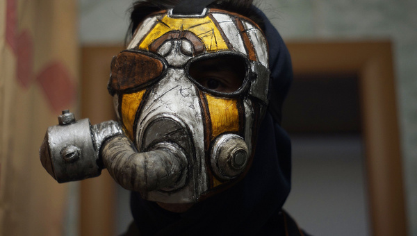 Маска Крига Псих Бандит Krieg Psycho Bandit Borderlands mask - купить ...
