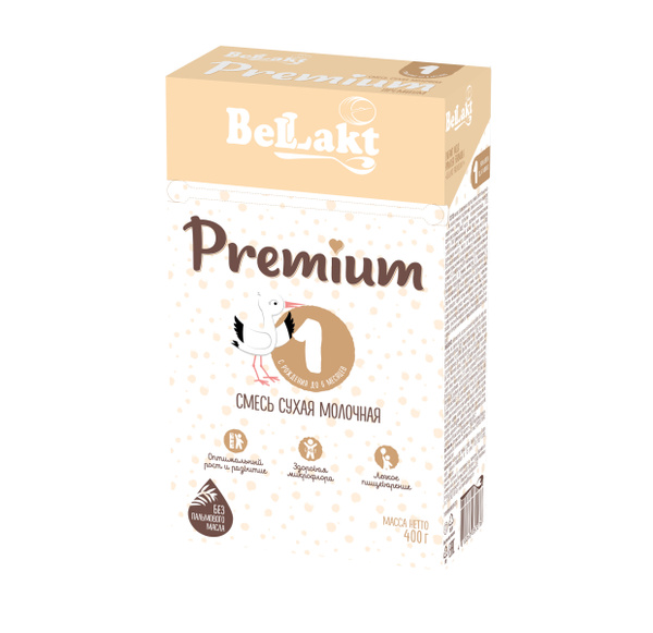 Смесь Беллакт PREMIUM 1, 400 г - купить с доставкой по выгодным ценам в ...