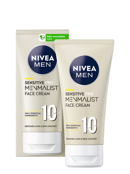 Крем для лица после бритья мужской SENSITIVE PRO MENMALIST NIVEA Men ...