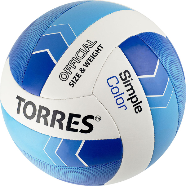 Мяч волейбольный TORRES Волейбольный мяч Simple Color, 5 размер ...
