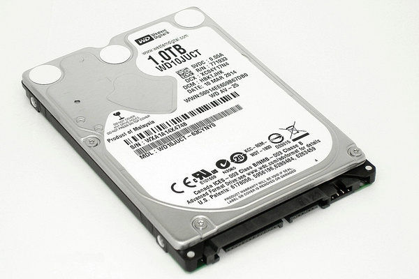 Внутренний жесткий диск Western Digital Жесткий диск 2.5", 1TB, SATA II ...