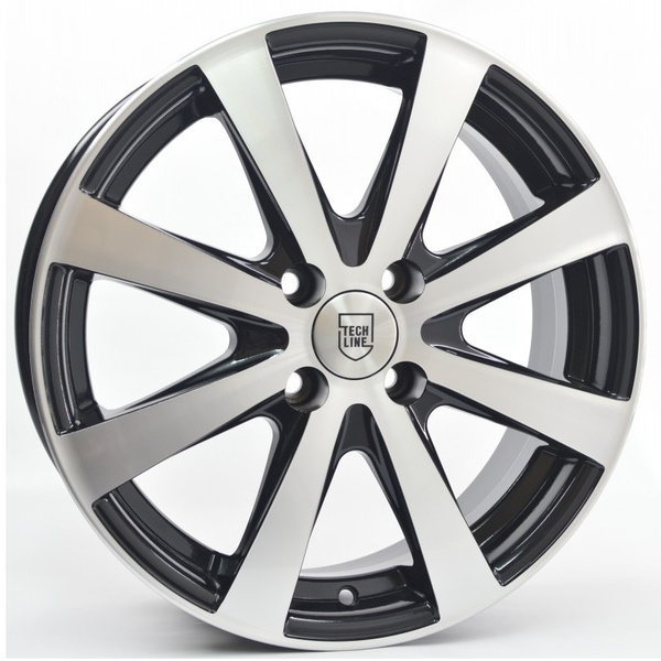 Колесный диск Tech-Line 16x6" PCD4x100 ET49 D54.1 Литой - купить по ...