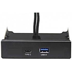Exegate EX280447RUS Планка USB на переднюю панель Exegate U3H-617, 3,5 ...