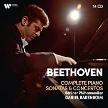 Audio CD DANIEL BARENBOIM Beethoven: Complete Piano Sonatas & Concertos ...