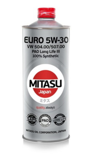Масло моторное MITASU 5W-30 Синтетическое - купить в интернет-магазине ...