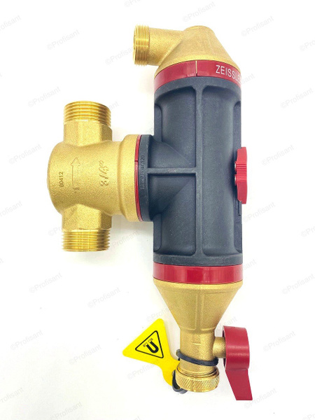 Сепаратор воздуха и шлама Clean Smart 1'' НР / 3/4" ВР ZEISSLER арт. S ...