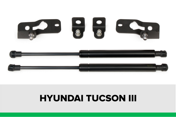 Газовые упоры капота Pneumatic для Hyundai Tucson III рестайлинг 2018 ...