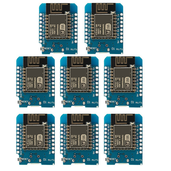 Характеристики 8PCS ESP8266 ESP-12 Wemos D1 Mini WiFi макетная плата ...