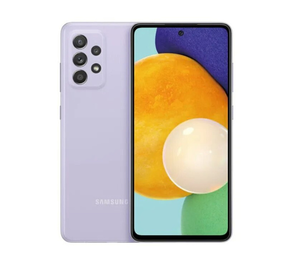 Характеристики Samsung Смартфон Galaxy A52 5G 6/128 ГБ, сиреневый ...
