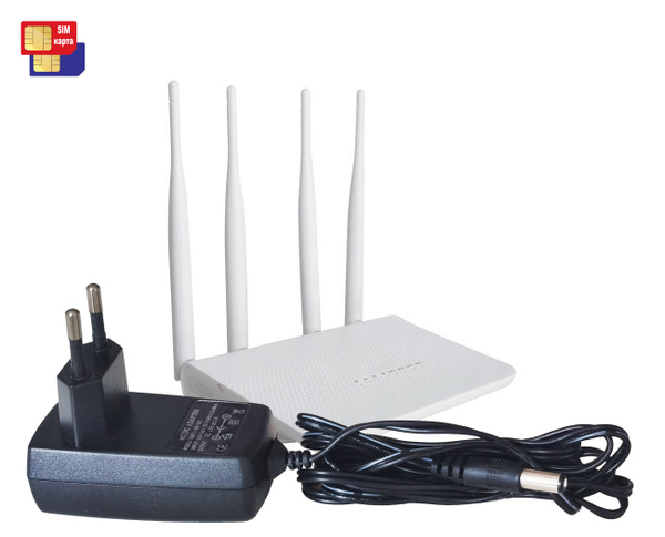 Роутер 3G-4G модем с SIM картой HD-ком Мод:С80-4G(Б) (K84838RG4) и 4G ...