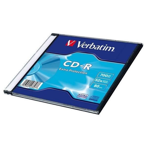 Verbatim Диск для записи CD-R - купить с доставкой по выгодным ценам в ...