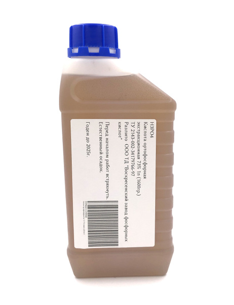 Кислота ортофосфорная техническая 1л. 73% (1.6 кг.) - купить с ...