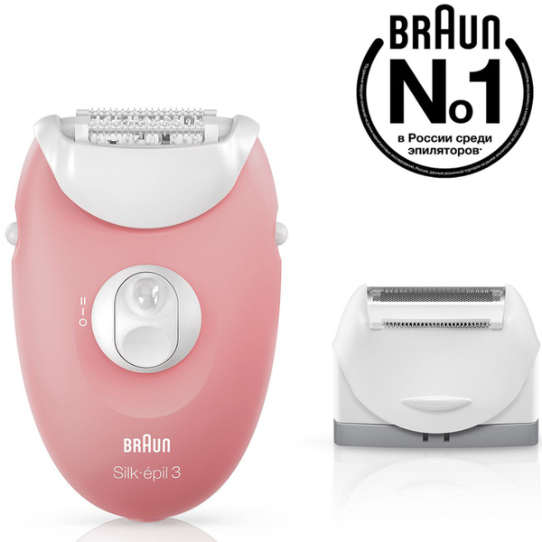 Эпилятор Braun Legs&body SE 3-440 - купить с доставкой по выгодным ...