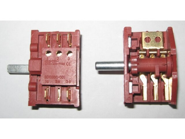Переключатель FD103SC-001 4-х поз ТТ3ТК, ТТ5(ТК), ТТ6(Т,Н) ПРОФТЕПЛО ...