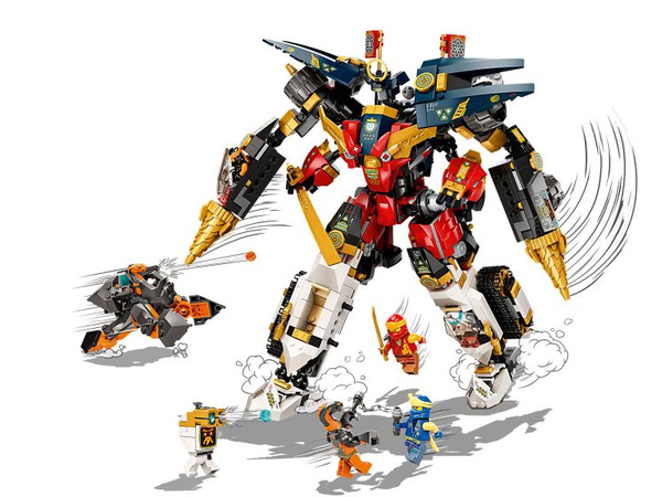 Конструктор LEGO Лего Ниндзяго Ninjago Ультра-комбо-робот ниндзя 71765 ...