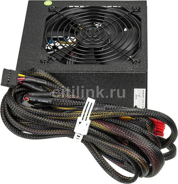 ACCORD Блок питания компьютера ACC-600W-80BR, 600 Вт (ACC-600W-80BR ...