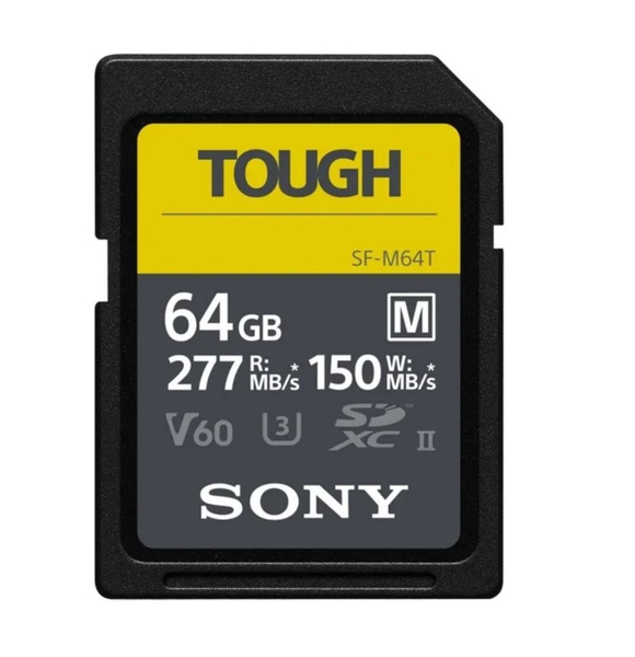 Карта памяти Sony Tough 64 ГБ - купить с доставкой по выгодным ценам в ...