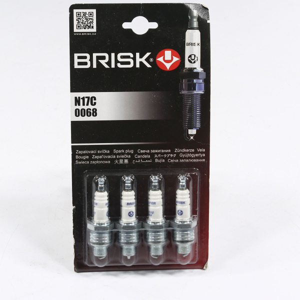 Комплект свечей зажигания BRISK 118956 - купить по выгодным ценам в ...