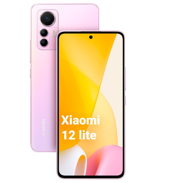 Смартфон Xiaomi 12 Lite 5G 128 ГБ 8 ГБ Розовый OLED/AMOLED 2 SIM купить ...