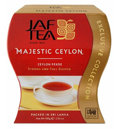 Чай Джаф чёрный Маджестик 100г Jaf Tea Majestic - 5 штук - купить с ...