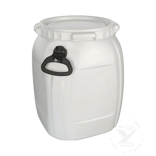 Бочка 52 л ; квадратная ; пластиковая ;, Пластик - купить по низкой ...