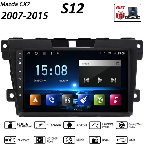 Штатная магнитола 2 дин Андроид Мазда CX7/Mazda CX7 2007-2015 6+128Гб 8 ...