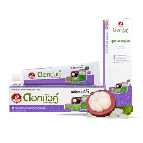 Зубная паста травяная с солью отбеливающая Herbal Twin Lotus Plus Salt ...