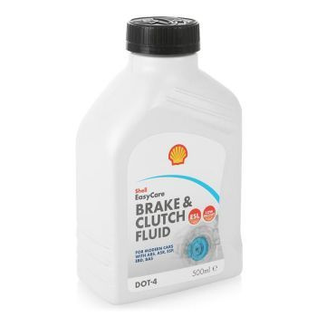 Тормозная жидкость Shell Brake& Clutch Fluid DOT4 ESL, 0,5л купить на ...