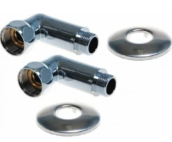 Соединение угловое для полотенцесушителя г/ш 3/4х1/2, 741SCH0504 ...