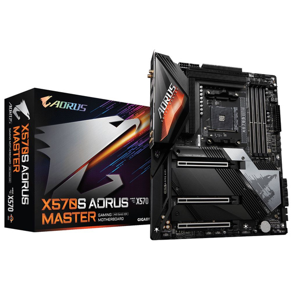 Материнская плата Gigabyte X570 AORUS MASTER купить по низкой цене с ...