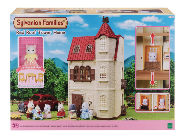 Трехэтажный дом с флюгером Sylvanian Families - купить с доставкой по ...