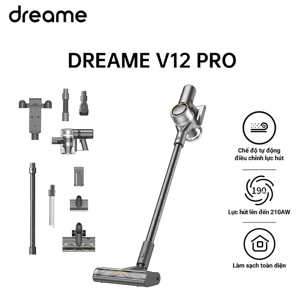 Пылесос DREAME V12 Pro (РУССКАЯ вилка, Евротест) - купить с доставкой ...