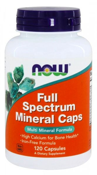 Минеральный комплекс Full Spectrum Mineral NOW 120 капсул - купить с ...